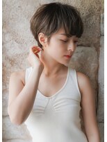 カライング(ing) 大人可愛いマッシュショートボブウルフカット◎30代40代50代60代