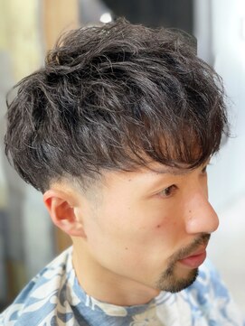 デルフィーノ ヘアーパフォーム(delfino hair perform) メンズ大人スパイラルパーマ