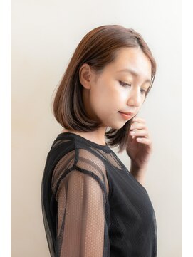 ハイル(Heil) 【Heil】 ロブヘア/マロンベージュ/大人かわいい/池袋