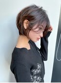 渋谷 20代30代40代 大人美人ひし形小顔ショートヘア 前髪
