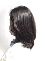 トップヘアー 中庄店(TOP HAIR fuapua) ふんわり毛流れミディアム