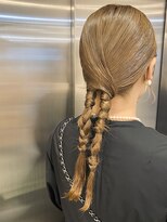 パーティーヘアセット◎タイトアレンジ【銀座ヘアセット】