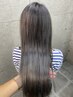 【satomi限定】髪質改善縮毛矯正+カット+カラー+UPTOGLOSS