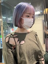 ヘアーアンドメイク ビス(HAIR&MAKE bis)&nbsp;ハイトーン無敵組み合わせインナーカラー☆【多田　華歌】