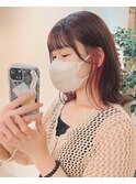 暗めカラー/グランマッシュ/デザインカラー/レイヤーカット/千葉