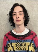 【fifth】緩めツイストスパイラルパーマ無造作束感ヘアメンズ