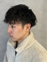 ソアー 新大阪(SOAR) メンズマッシュパーマ濡れ感ツイストスパイラルパーマ【新大阪】