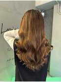 ショートヘアからロングヘアに大変身！