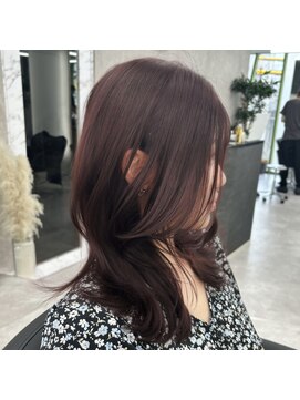 アルドーレ(Ardore) 骨格別似合わせ顔周りカット/レイヤーカット/レッドブラウン