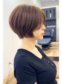 大人可愛いショートボブ1