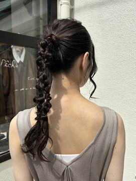 アッシュ 下北沢店(Ash) 編み下ろしアレンジ