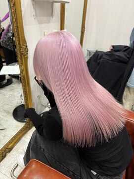 イーエス(E.S) White pink color