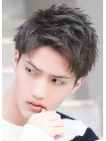 テン 心斎橋(tenn.)&nbsp;大阪スパイキーショートビジネスショートツーブロック短髪30代◎