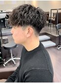 ツイストスパイラルパーマツイストパーマメンズマッシュパーマ
