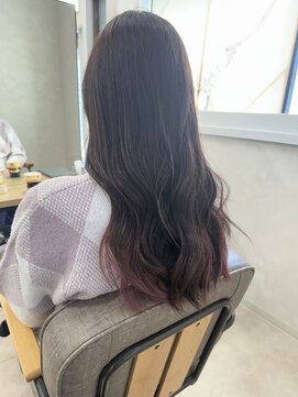 エモ(emo) 毛先インナーカラー☆