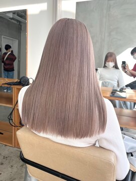 ミーム 原宿 表参道(meme) ダブルカラーハイトーンカラーケアブリーチインナーカラー#原宿