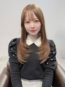 レイラバイアフロート 吉祥寺(Lila by afloat) 小顔似合わせカットフェミニンロングレイヤー20代30代40代