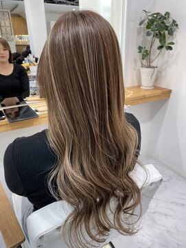 アントワープヘアー 知多半田駅前店(Antwerp hair) 馴染ませ明るめハイライト