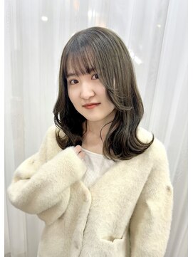 エトネ ヘアーサロン 仙台駅前(eTONe hair salon) semi-long【セミロング×外ハネ】