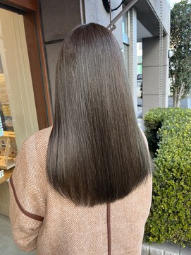 ルーム 郡山店(ROOM) オリーブブラウン×髪質改善トリートメント◎