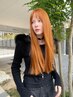 【平日新規】カット＋イルミナｏｒアディクシーカラー＋TOKIO☆Tr　￥13000