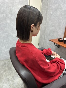 シールドヘアー 沖縄 新都心(C'LD Hair) 那覇美容室/おもろまち美容室/切りっぱなしボブ/ヘイリーボブ