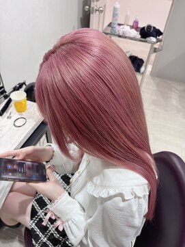 シェーン 仙台駅広瀬通店(schon) ピンクカラーご紹介です!