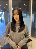 ロングレイヤー/水素カラー/暗髪/10代/20代/30代
