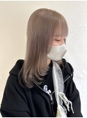 くびれヘア/アプリコットオレンジ/夏のヘアアレンジ/茅ヶ崎