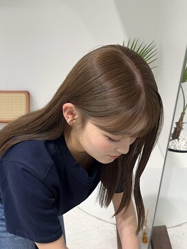 ミーム 原宿 表参道(meme) ☆ハイトーンブリーチミルクティーカラーホワイトベージュカラー