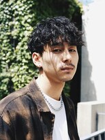 シャドウパーマ名古屋ルーズパーマ韓国ヘア名駅波巻きメンズ30代