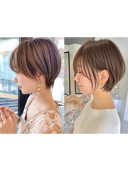 【岐阜駅】小顔×似合わせ×透明感ショートが叶う♪柔らか質感で360°褒められる大人可愛いスタイルに☆