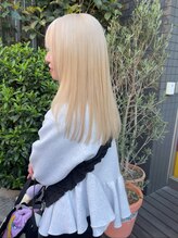 都心に負けないクオリティを八王子で。LA.MIU #八王子駅北口#ブリーチ#ダブルカラー縮毛矯正