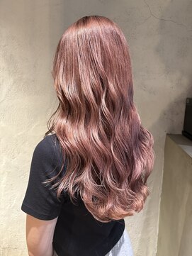 フィエル(Fier) 堀江/ピンクベージュカラー/髪質改善トリートメント