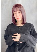 ラピス 新宿店(Lapis)&nbsp;《30代～大人透明感》白髪ぼかしハイライト＋艶カラー