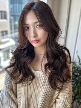 レヴリー(reverie) ツヤ髪韓国レイヤーブリーチなしカラーダブルカラー髪質改善