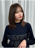 くびれレイヤー/顔まわりカット/レイヤーカット/小顔ヘア