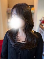 シェール(cher)&nbsp;透明感/レイヤーカット/顔まわりカット【cher西宮北口：MAYA】