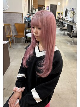 ラック 表参道(LUCK) ハイトーンピンク/ケアブリーチ/ブリーチ/表参道/原宿