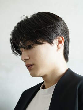 フィフス 渋谷(fifth) ニュアンスパーマメンズパーマダウンパーマセンターパート渋谷