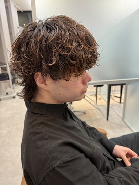 ジーナ 天神(Zina) シャドウパーマ/ルーズパーマ【福岡/天神/メンズパーマ】