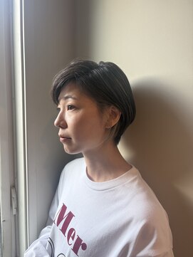 シカタ シーカ 鎌倉(CICATA/ShIKA.) 30/40代/ショート/ハイライト/白髪ぼかし/鎌倉