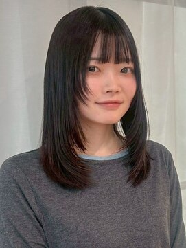 リュミエ ドゥ マッシュ(Lumier de mashu) ハッシュカット/シャギーカット/ダークブラウン/レイヤーカット