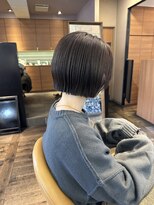 ファービヨンド(far beyond)&nbsp;【切りっぱなし】白髪染め大人ショートボブ