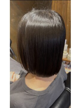 ヘアードレスビュー(hair dress V.I.E.W) ミディアムボブストレート