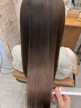 カノエ 山口矢原店(canoe) 艶髪/縮毛矯正/髪質改善縮毛矯正/髪質改善/韓国風/韓国ヘア
