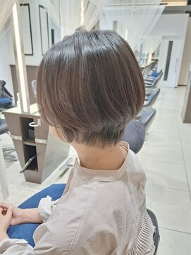 ミック ヘアアンドメイクアップ 高田店(miq Hair&Make up) 30代40代50代/大人くびれショート/くびれショート/大人ショート