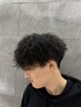 【メンズ限定】カット+デザインパーマ+眉カット 11000~