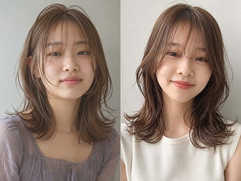 ファン(FUN)の写真/顔回りは特に拘ってデザイン！トレンドのレイヤーカットや小顔見せカットも◎[柏/柏駅/ブリーチ/学割U24]