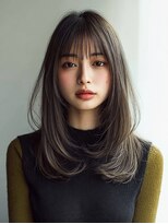 ダル 渋谷/表参道(DAL.)&nbsp;レイヤーカット/ハッシュカット/ダークアッシュ/ブラウン